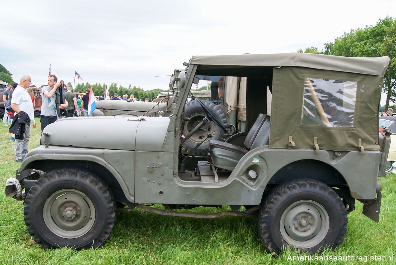 Jeep CJ-5 Swiss Army uit 1964